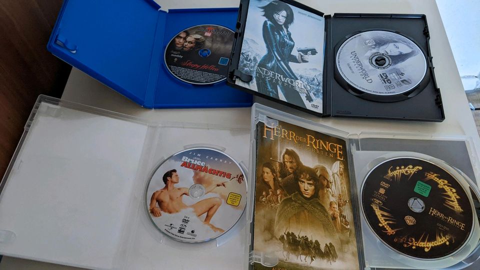Verschiedene DVDs in Hirschfelde