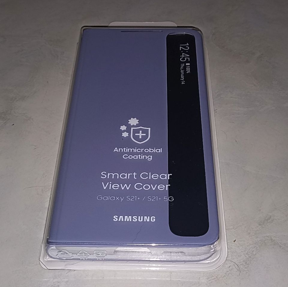 Samsung Galaxy S21+/S21+5G Smart Clear View Cover Handyhülle in Bobenheim-Roxheim