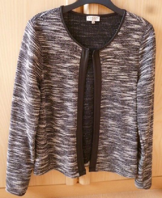 Gina Laura Collection Strickjacke schwarz-weiß Gr. M  **NEU in Hamburg