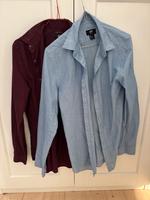 Set Hemden h&m, rot und blau, Gr. S Sachsen - Zwickau Vorschau