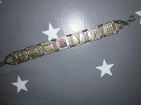 Schönes Art DECO Armband Frankreich Bronze o. Messing 2 cm Hessen - Bensheim Vorschau