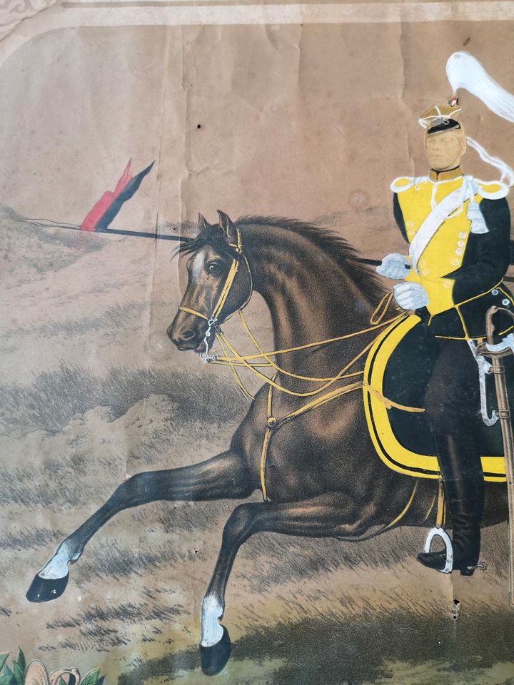 Ulanen-Regiment „König Wilhelm I.“ Nr. 20 Erinnerungsblatt in Berlin