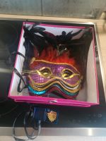 Fasching Karneval Masken Pailletten Federn Niedersachsen - Cloppenburg Vorschau