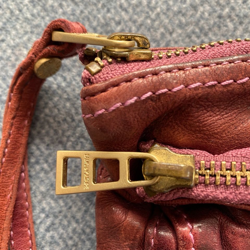 Zadig & Voltaire Clutch Beutel Pochette Etoile Deepdye Lilas in Allersberg