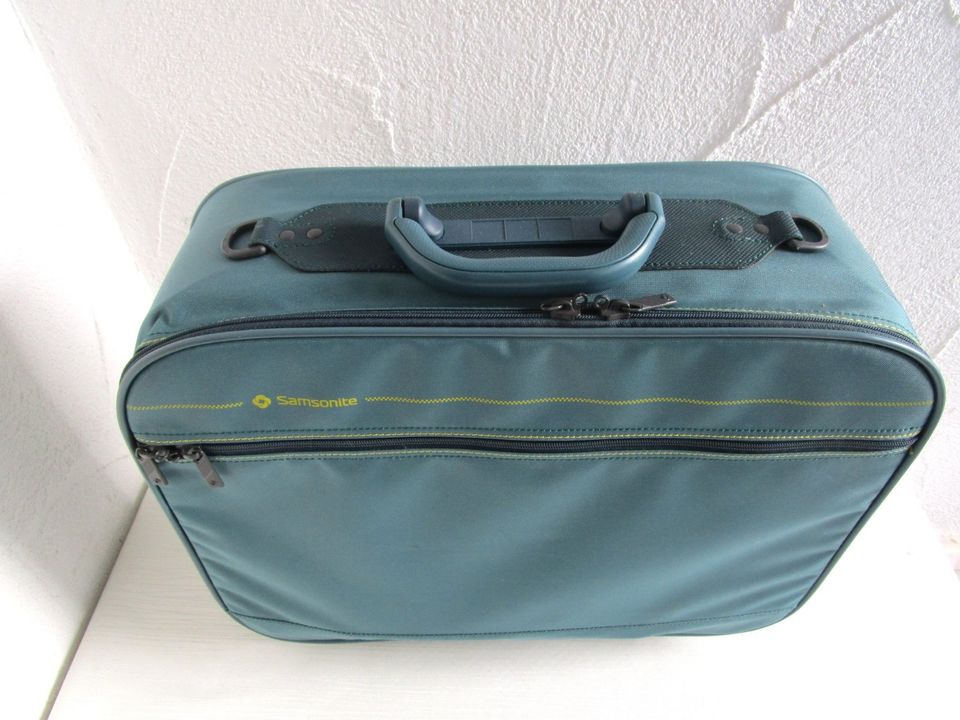 Samsonite Koffer -Space Walker Ocean Green - 4 Rollen - Unbenutzt in Rodalben