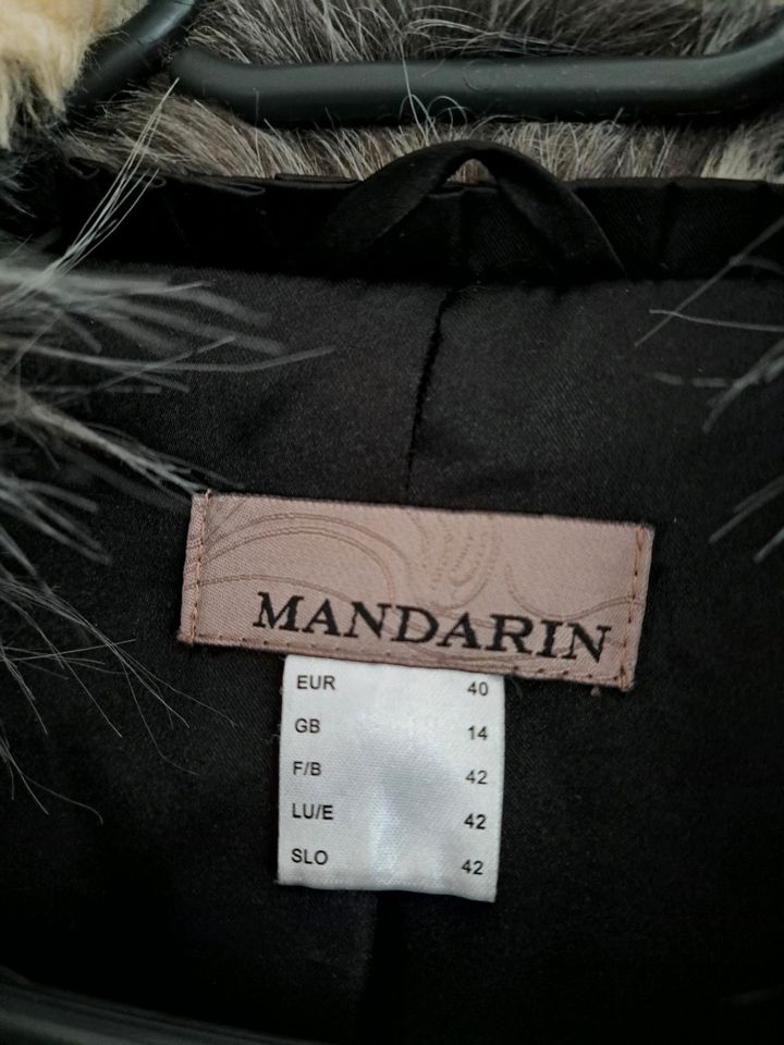 ☆Damen Pelzjacke von Mandarin, Größe Eur 40 in Hamburg