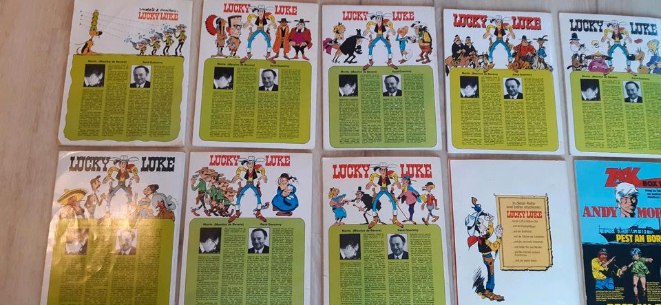 Lucky Luke Comic Sammlung (selten, viel erste Auflage) in Gettorf