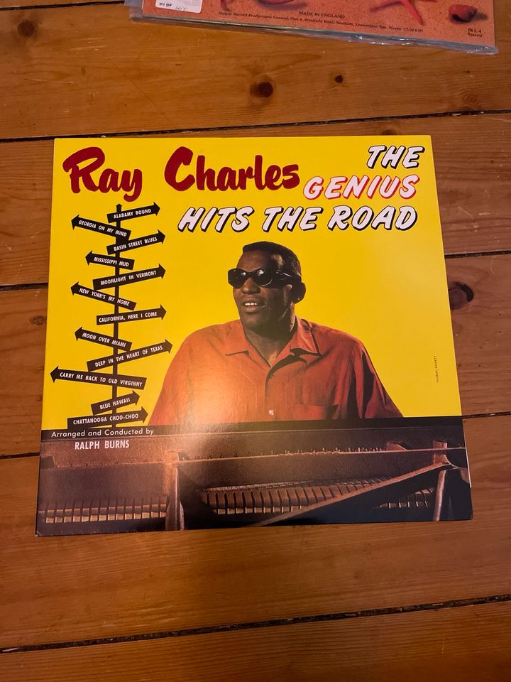 Schallplatte ray charles the genius hits the road vinyl in Detmold