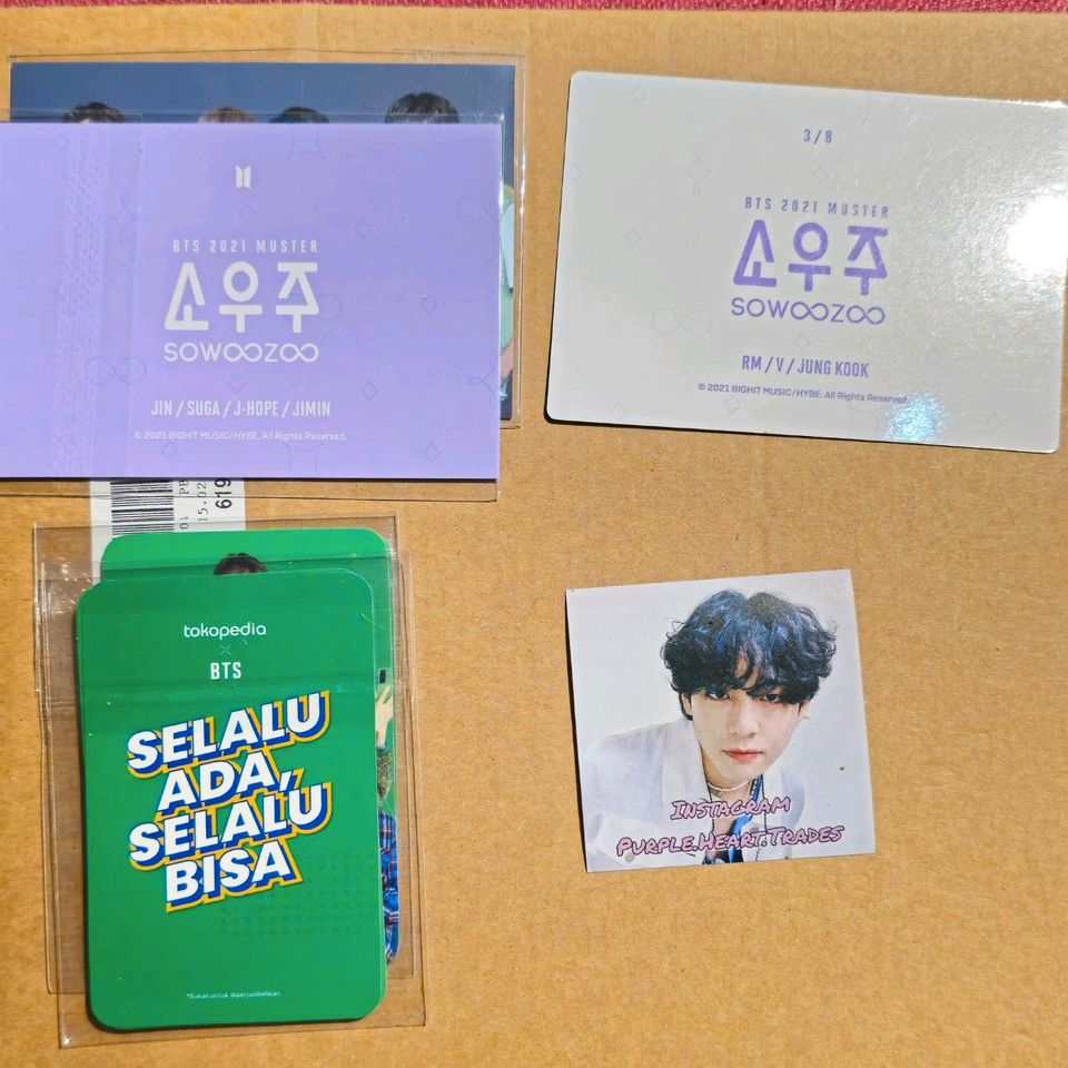 [WTS] BTS various Photocards Sowoozoo tokopedia in Berlin