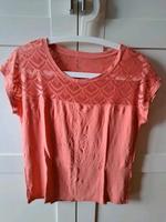 Orangenes/apricotfarbenes T-Shirt von Only Baden-Württemberg - Brackenheim Vorschau