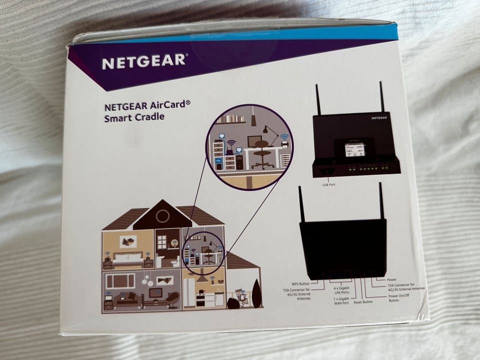 Netgear Aircard Smart Cradle Basis Station selten - ansehen! in Bingen