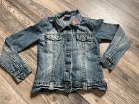 Jeansjacke 134 mit süßen Details von Yigga Niedersachsen - Wilhelmshaven Vorschau