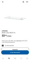 IKEA Utrusta Boden aus Glas 80x37 cm Berlin - Steglitz Vorschau