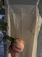 Unterkleid Unterziehkleid Spaghettikleid Gr. 42/44 weiß ⭐️Unikat Bayern - Niederwerrn Vorschau