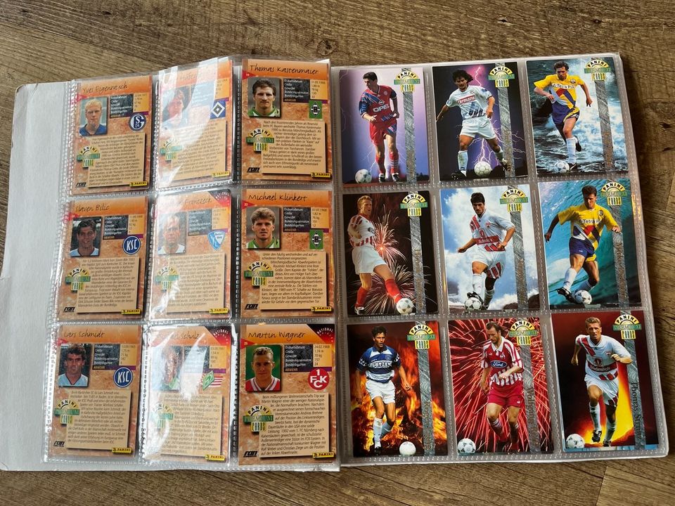 Fußball Karten Panini Premium Cards 94/95 vollständig in Göttingen