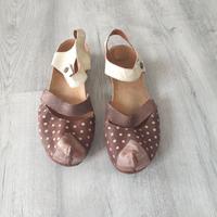 THINK! Kessy Damen Schuhe Sandalen Leder braun Gr,42 Top Kiel - Wellsee-Kronsburg-Rönne Vorschau
