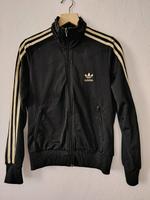 Adidas Originals Track Jacke Trainingsjacke schwarz Gold Logo Bayern - Erlangen Vorschau