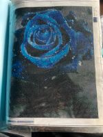 Diamond Painting - blaue Rose 50x40cm Hamburg - Wandsbek Vorschau