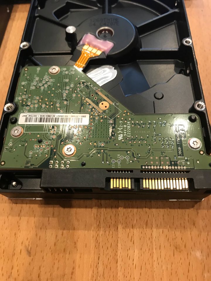 5 SATA Festplatten WD Blue 500GB 3,5“ in Mönchengladbach