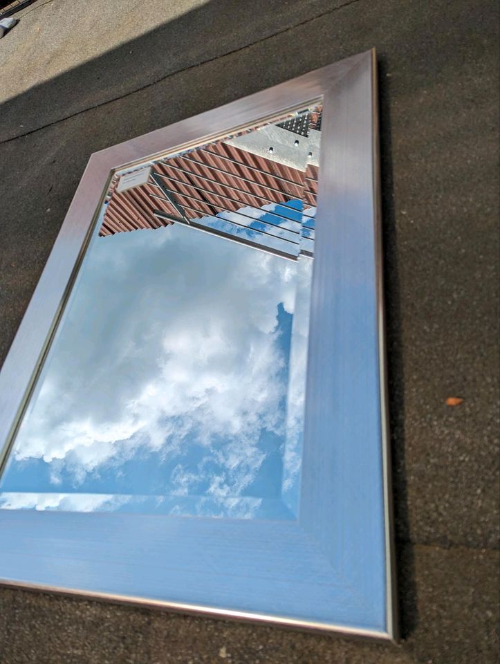Spiegel 60×80 cm im Echtholz- Rahmen mit Facettenschliff in Bad Frankenhausen/Kyffhäuser