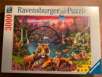 Ravensburger Puzzle 3000 Teile: Tiger in paradiesischer Lagune Baden-Württemberg - Ulm Vorschau