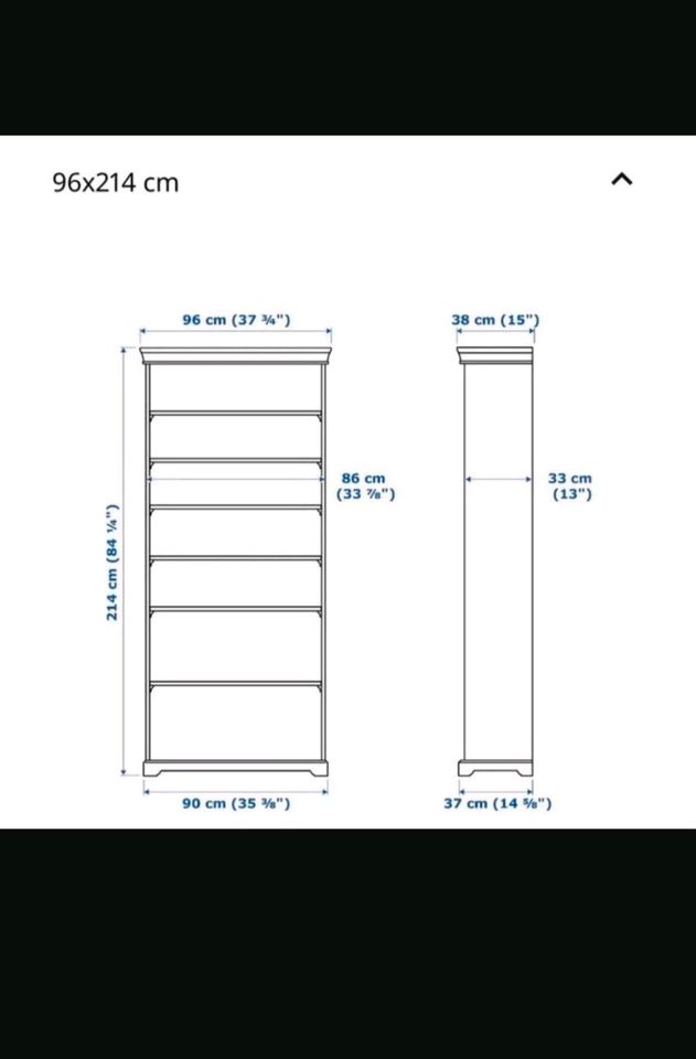 IKEA Regal, Bücherregal Liatorp Neuwertig in Bad Oldesloe