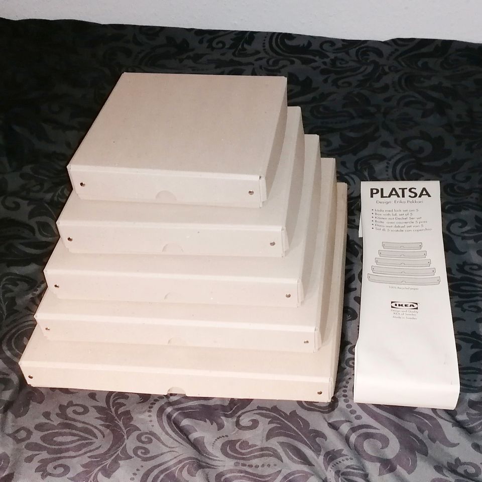 IKEA PLATSA - Kästen mit Deckel - 5er Set in Hannover