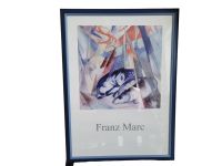 Franz Marc Kunstdruck Schlafende Tiere Rahmen 75 x 55 cm - 20 €* Nordfriesland - Hattstedt Vorschau