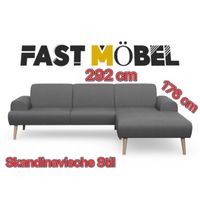 NEU ! Ecksofa Swift Webstoff fein grau ! Skandinavischer Stil Nordrhein-Westfalen - Löhne Vorschau