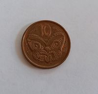 Neuseeland Dollar Münze/ 10 Cent Dresden - Gompitz Vorschau