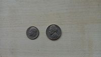 Alte US Münzen 5 Cent / 1Cent / 1Dime Rheinland-Pfalz - Mertesdorf Vorschau