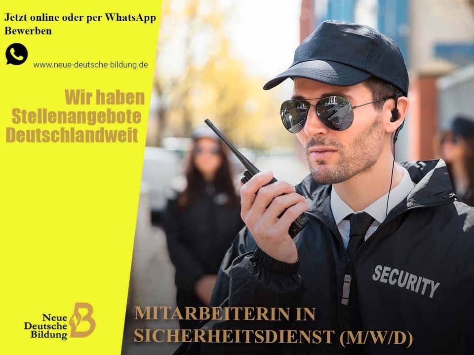 ab 16,00€ | Sicherheitsmitarbeiter/in (m/w/d) | Security in Leipzig