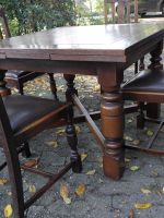 Antiker Esstisch und Stühle Engl. Baluster Draw Leaf Table Chair Niedersachsen - Bremervörde Vorschau