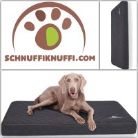 Knuffelwuff Orthopädische Hundematte Juna schwarz L-XXXL Hessen - Calden Vorschau