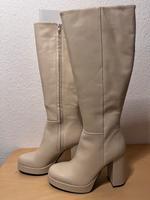 Zara Anime Plateau Leder Stiefel NEU Eimsbüttel - Hamburg Rotherbaum Vorschau