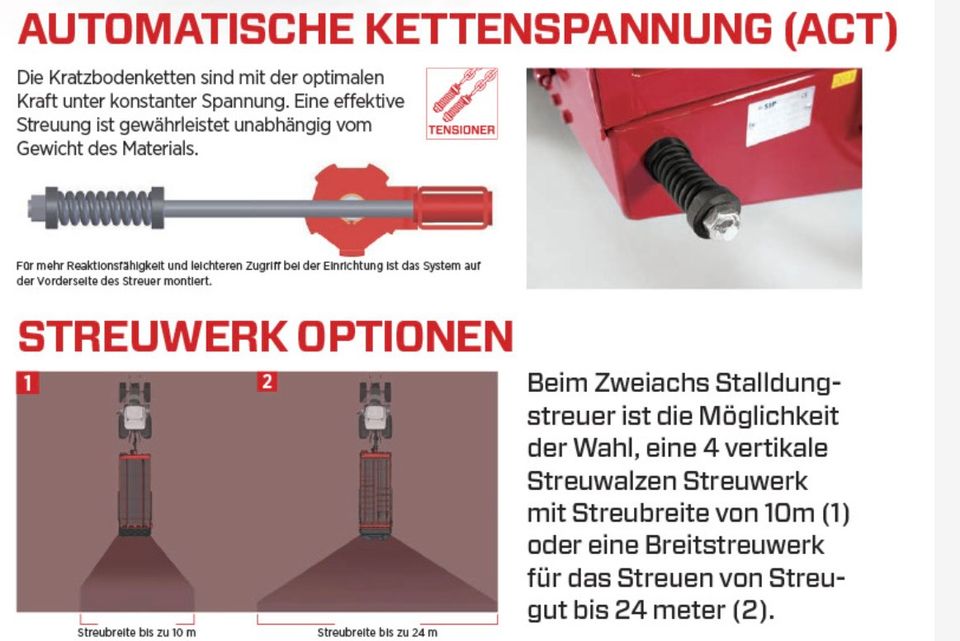 Dungstreuer / Kompoststreuer in Ebersberg