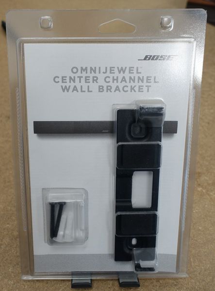 ⭐ BOSE Omnijewel Center Channel Wall Bracket ⭐ Soundbar Halterung für Bose  Lifestyle 650 ⭐ NEU UND OVP ⭐ Versandkostenfrei bestellen ⭐ EAN:  0017817745819 in Baden-Württemberg - Deizisau | Lautsprecher & Kopfhörer  gebraucht kaufen | eBay ...