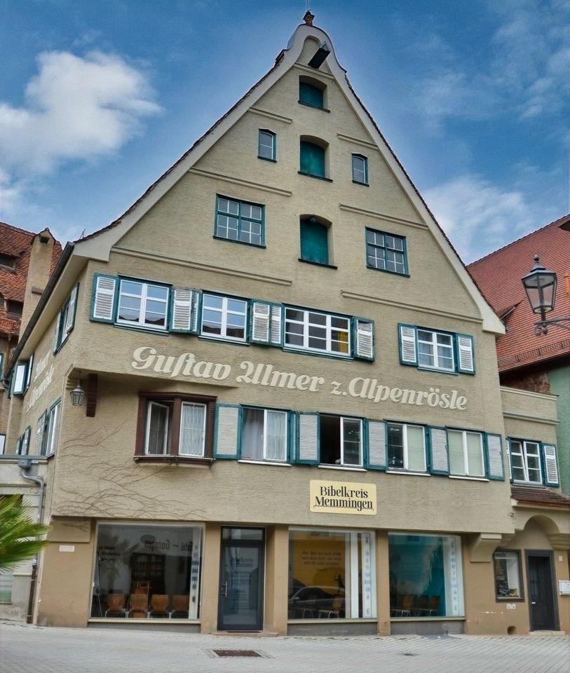 Historisches Wohn-/Geschäftshaus in zentraler Lage - Denkmalgeschützt und Vielseitig Nutzbar in Memmingen