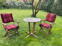 Garten Set Tisch mit 2 Stühlen und Sitzauflagen Niedersachsen - Neustadt am Rübenberge Vorschau