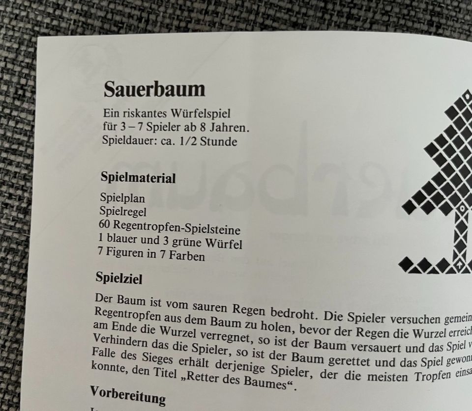 Spiel des Jahres 1988 Sauerbaum, bestes kooperative Spiele in Bergisch Gladbach