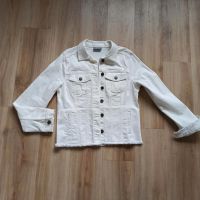 Neue Jeansjacke weiß, leicht Creme mit Fransen Hochzeit Gr. 38 Rheinland-Pfalz - Prüm Vorschau