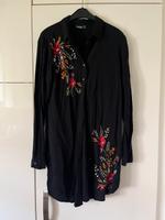 Damen Bluse Größe S 36 von janina schwarz Blumen Longbluse Bayern - Augsburg Vorschau