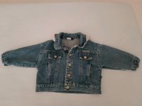 coole Jeansjacke mit Kapuze in Größe 74 Bayern - Schwarzenbruck Vorschau