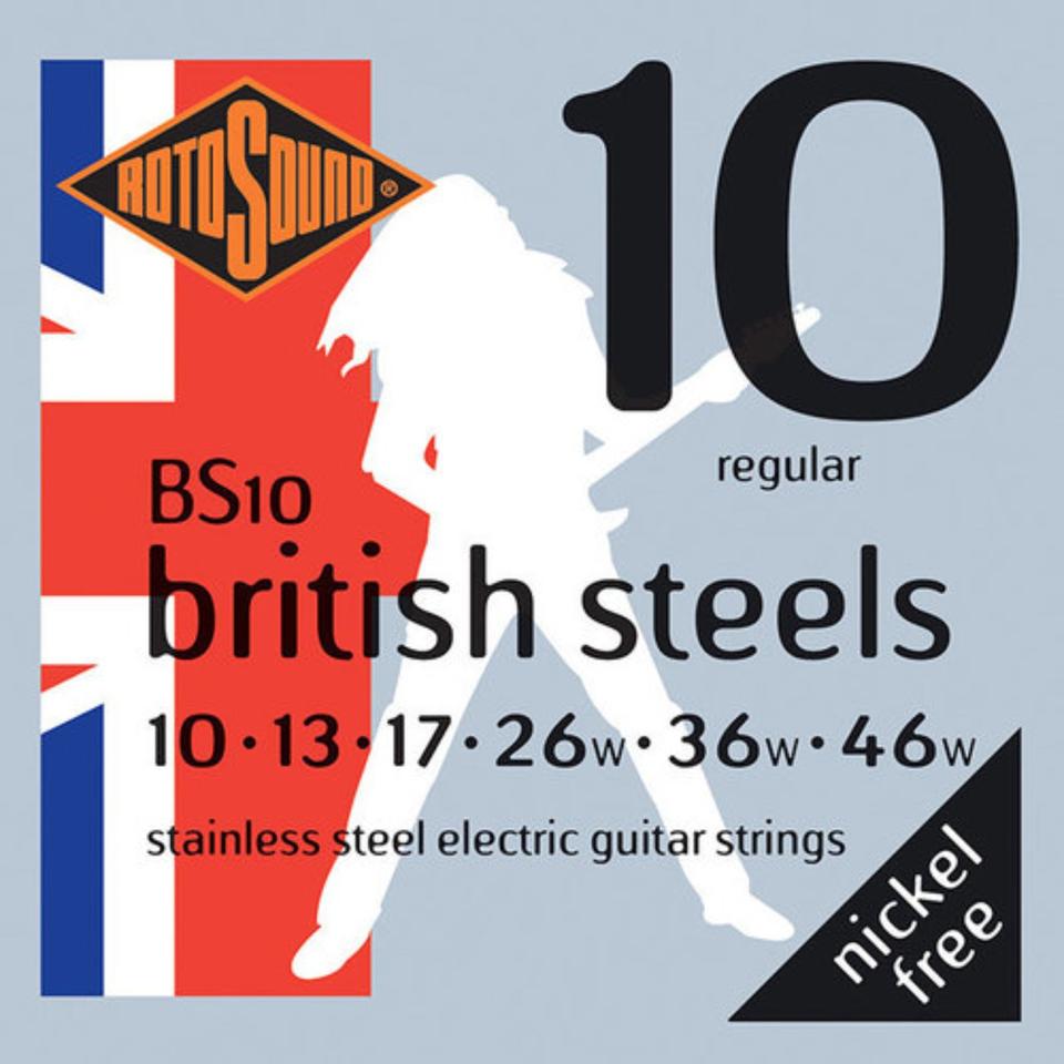 Rotosound E-Gitarre-Saiten British Steels Satz vers. Größen in Cloppenburg