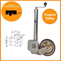 Schwerlast automatik Stützrad - Stützlast: 500kg - Rad 230x80mm Dortmund - Kirchlinde Vorschau