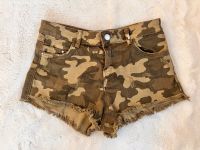 Bershka Jeansshorts Gr. 34 Camouflage Bayern - Laufen Vorschau