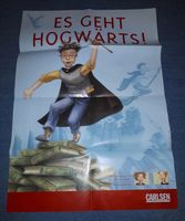 Werbeposter Harry Potter ES GEHT HOGWÄRTS! Carlsen Baden-Württemberg - Herrenberg Vorschau