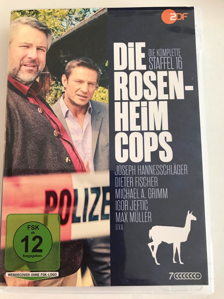 Rosenheim Cops 16, Box mit 7 DVD‘s, 30x45 min., wie neu in Nürnberg (Mittelfr)