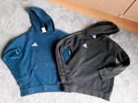 Hoodie adidas Gr.164 dunkelblau und schwarz Nordrhein-Westfalen - Ibbenbüren Vorschau