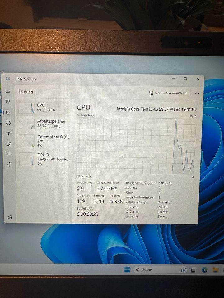 Fujitsu Lifebook E559 | i5 | 8GB RAM | 256GB M.2 SSD in Dortmund